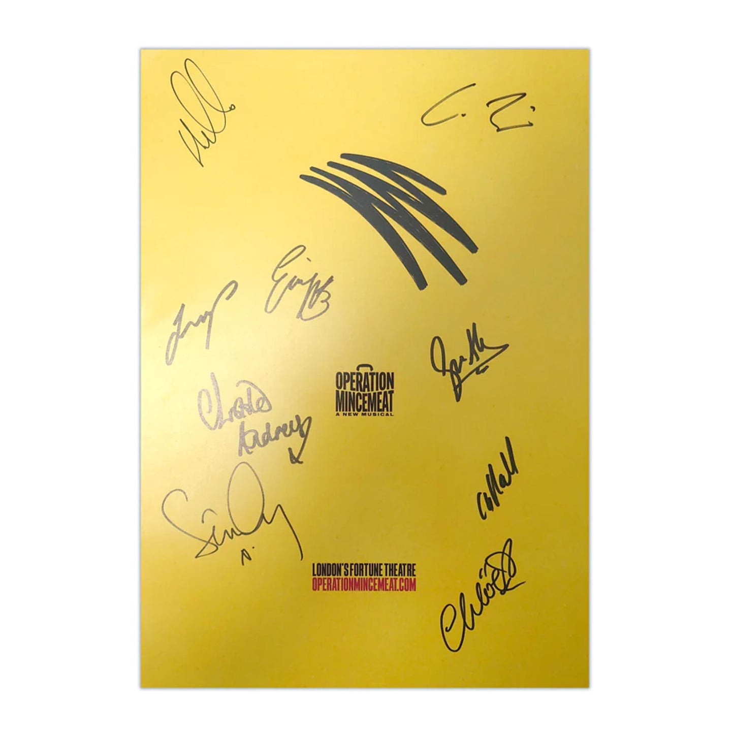 SIGNED Theatre A3 Poster