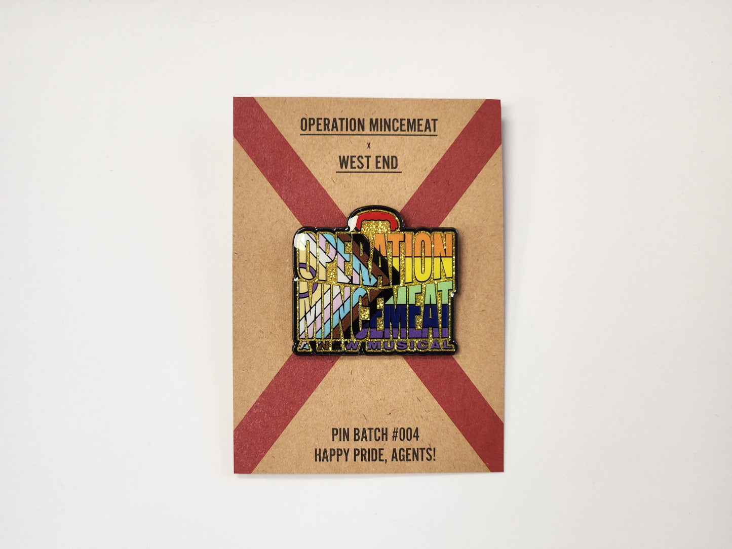 Operation Mincemeat Pride Pin Badge
