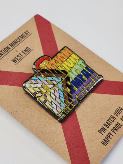 Operation Mincemeat Pride Pin Badge
