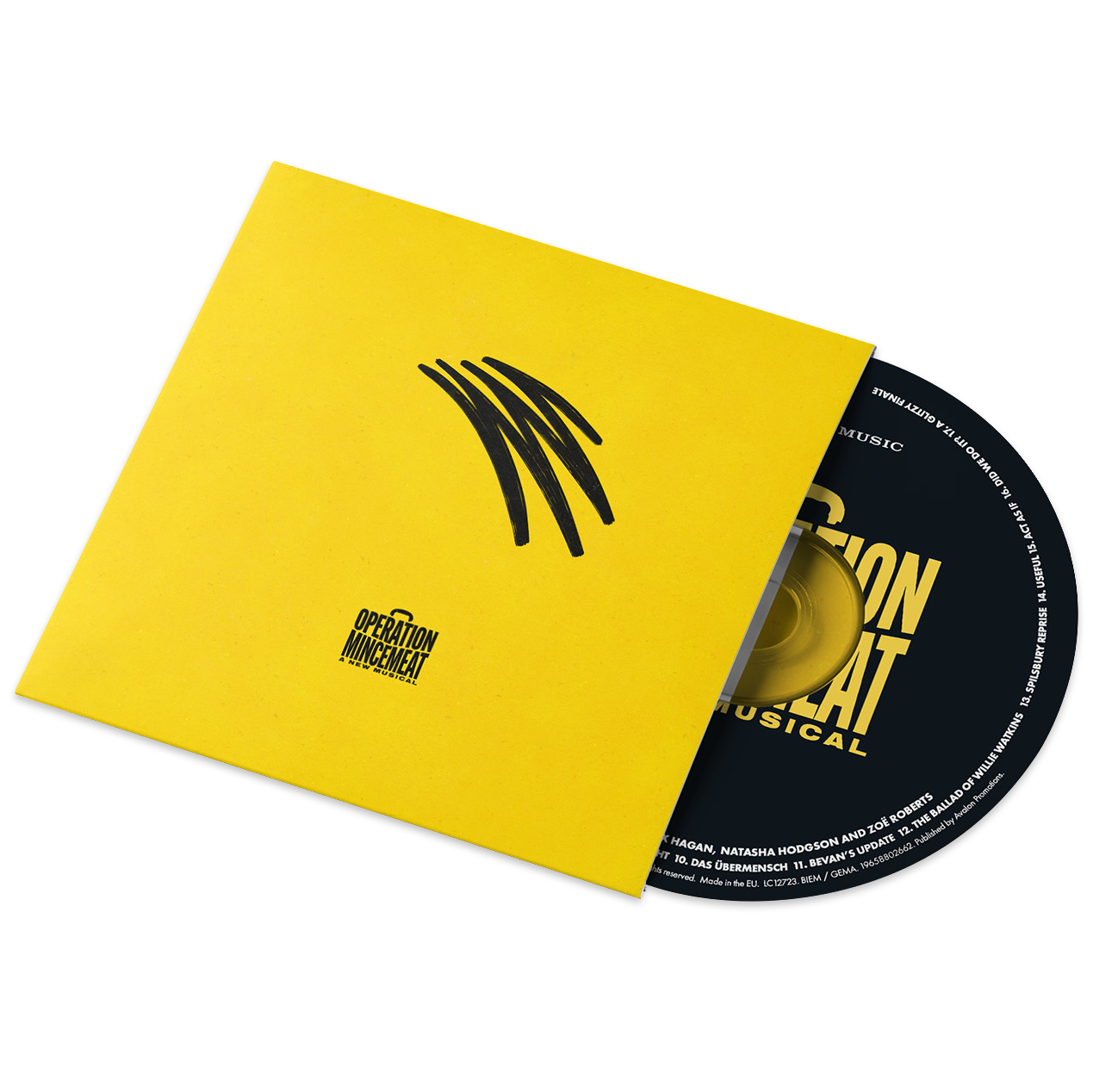 Operation Mincemeat CD: A New Musical (Original Cast Recording)