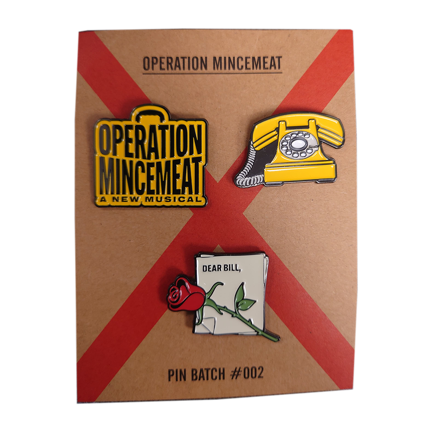 Operation Mincemeat: Pin Badge Set